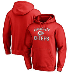 Men's Kansas City Chiefs Red Big & Tall Victory Arch Pullover Hoodie 