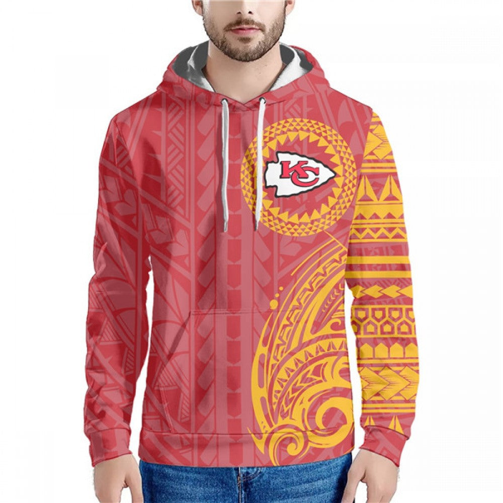 Men's Kansas City Chiefs Red Hoodie 