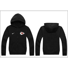 Kansas City Chiefs Authentic Logo Hoodie Black 