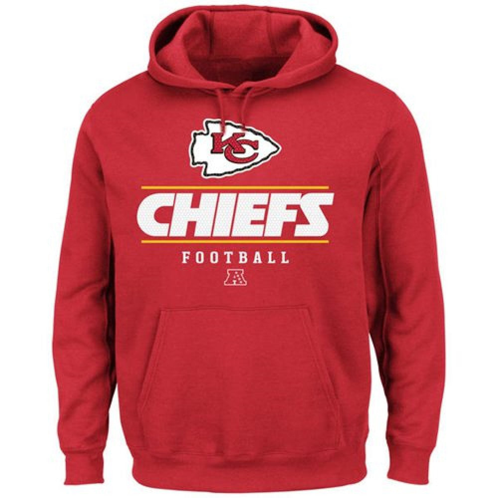 Kansas City Chiefs Vital Win Pullover Hoodie Red 