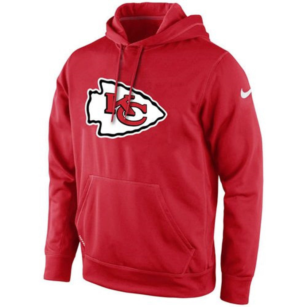 Kansas City Chiefs KO Logo Essential Hoodie Red 