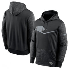 Men's Jacksonville Jaguars Black Reflective Therma Hoodie 
