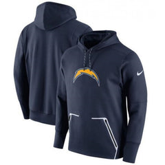 Men's Los Angeles Chargers Navy Champ Drive Vapor Speed Pullover Hoodie 