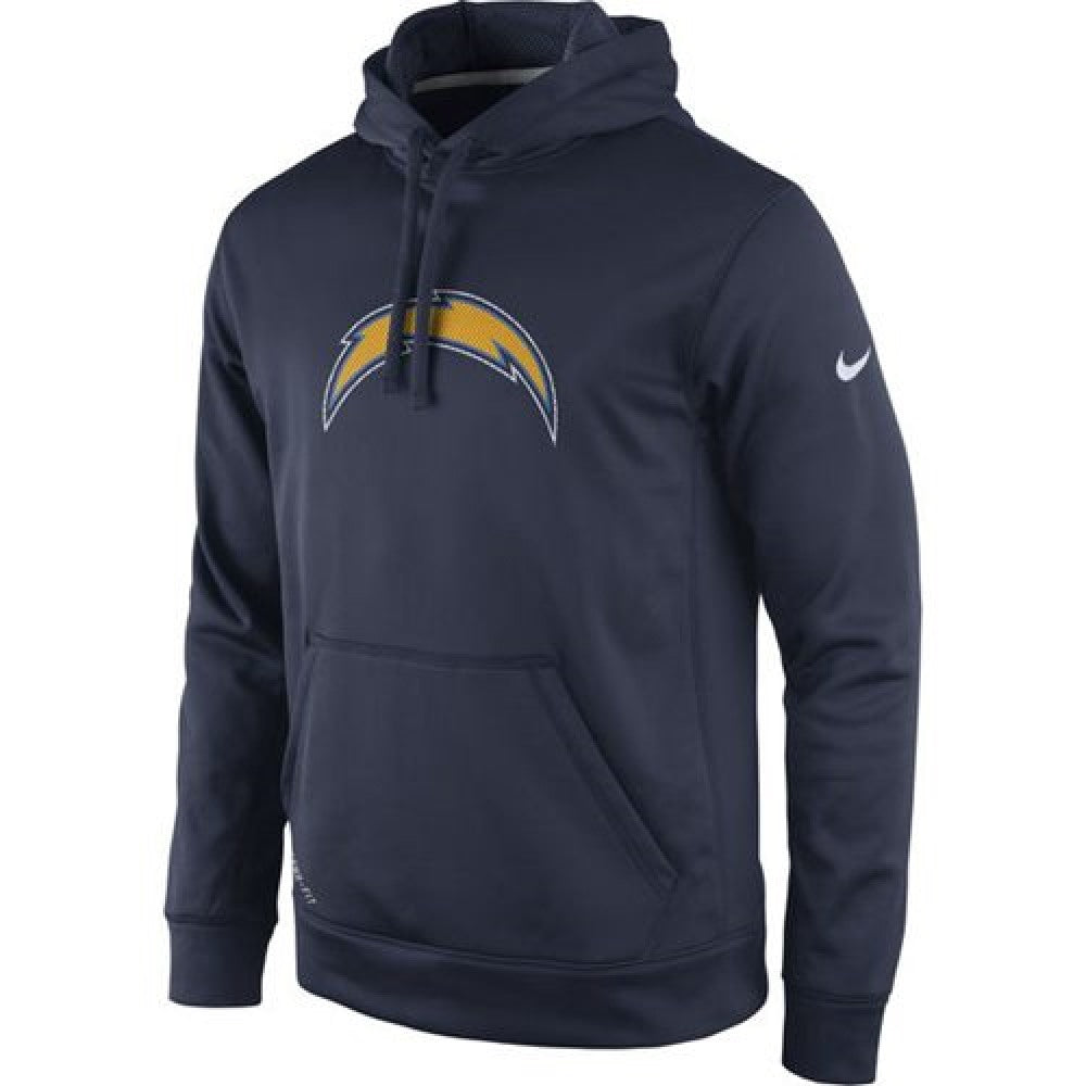 San Diego Chargers Practice Performance Pullover Hoodie Navy 
