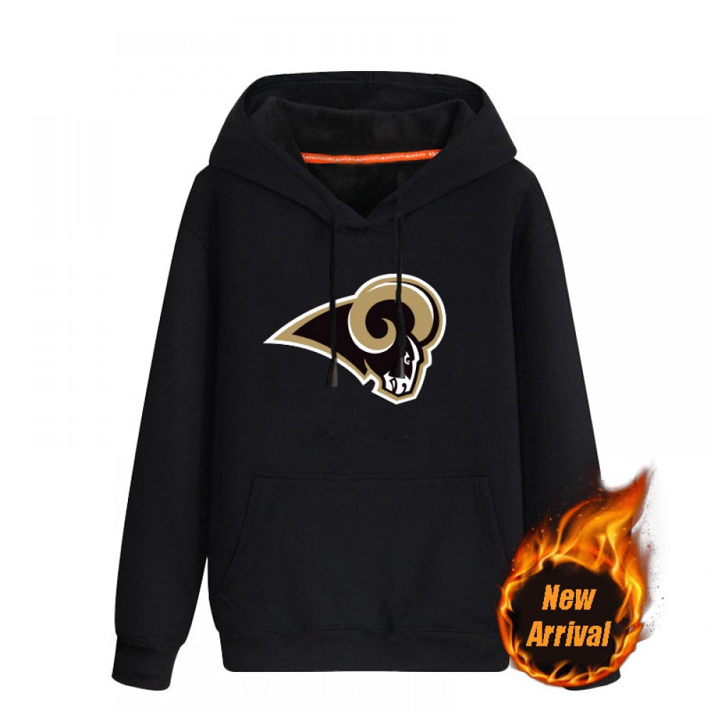 Men's Los Angeles Rams Black 70 