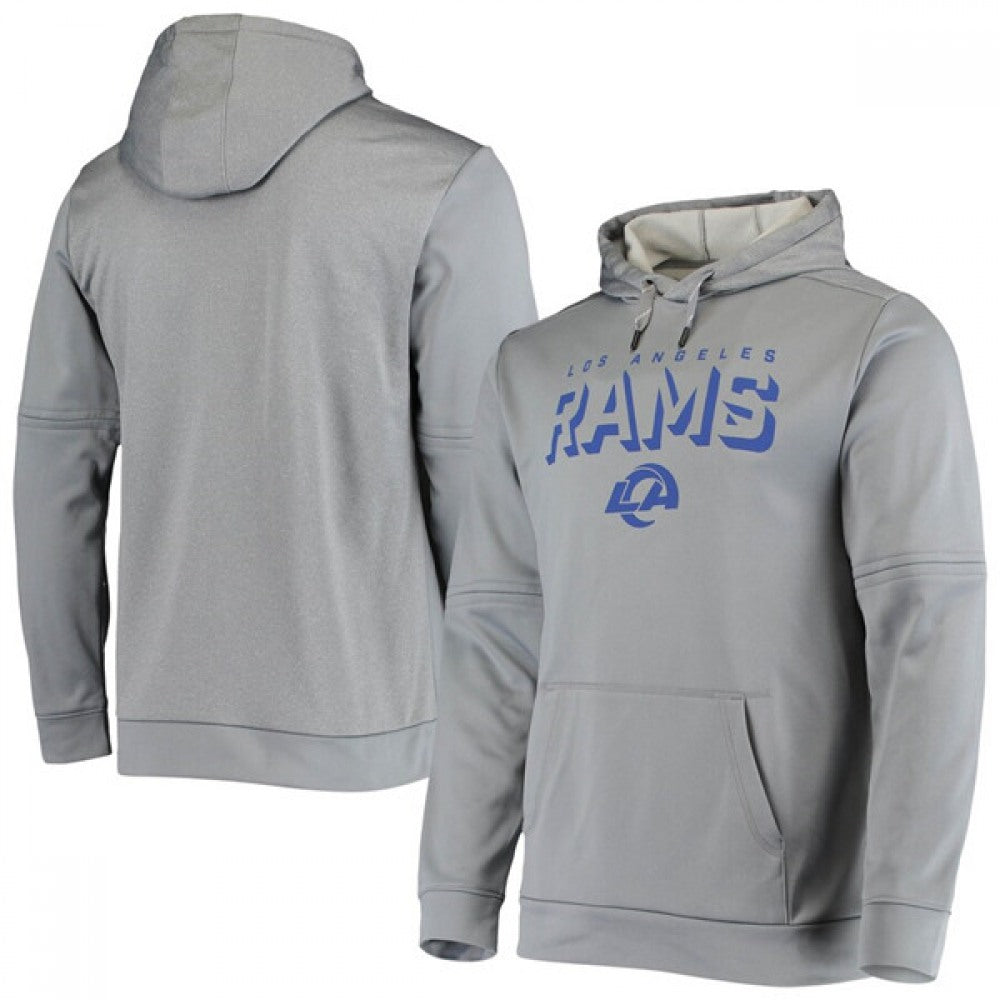 Men's Los Angeles Rams Charcoal Indisputable Favorite Pullover Hoodie 
