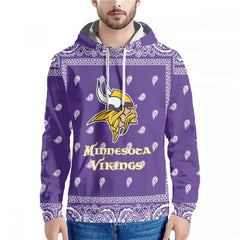 Men's Minnesota Vikings Purple Pullover Hoodie 