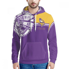 Men's Minnesota Vikings Purple Hoodie 