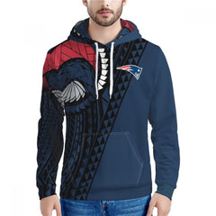 Men's New England Patriots Navy Hoodie 