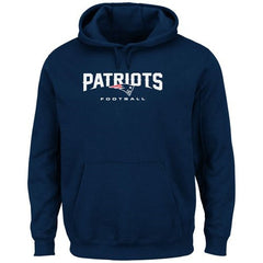 New England Patriots Critical Victory Pullover Hoodie Navy Blue 