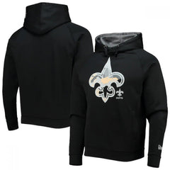 Men's New Orleans Saints Black Pullover Hoodie 