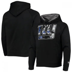 Men's New York Giants Black Pullover Hoodie 