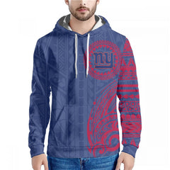Men's New York Giants Blue Hoodie 