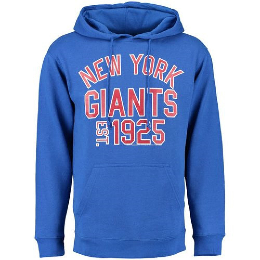 New York Giants End Around Pullover Hoodie Royal 