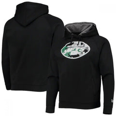 Men's New York Jets Black Pullover Hoodie 