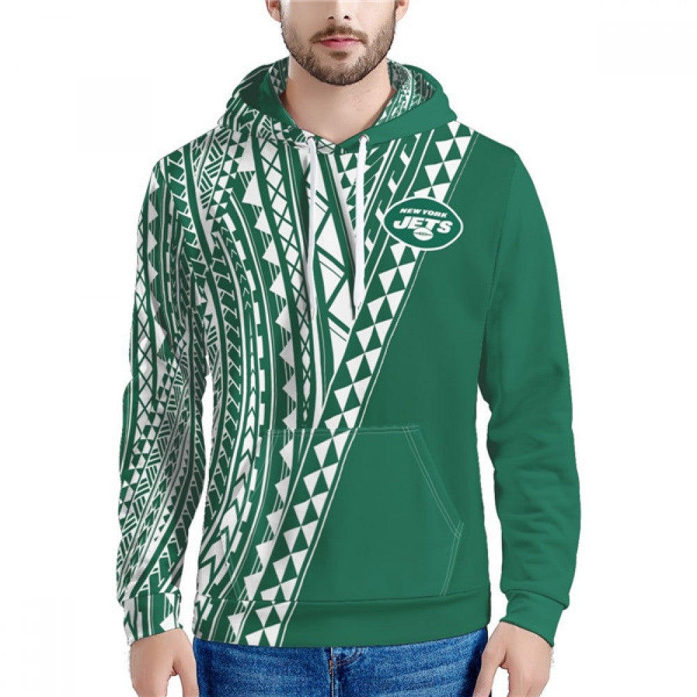 Men's New York Jets Green Hoodie 