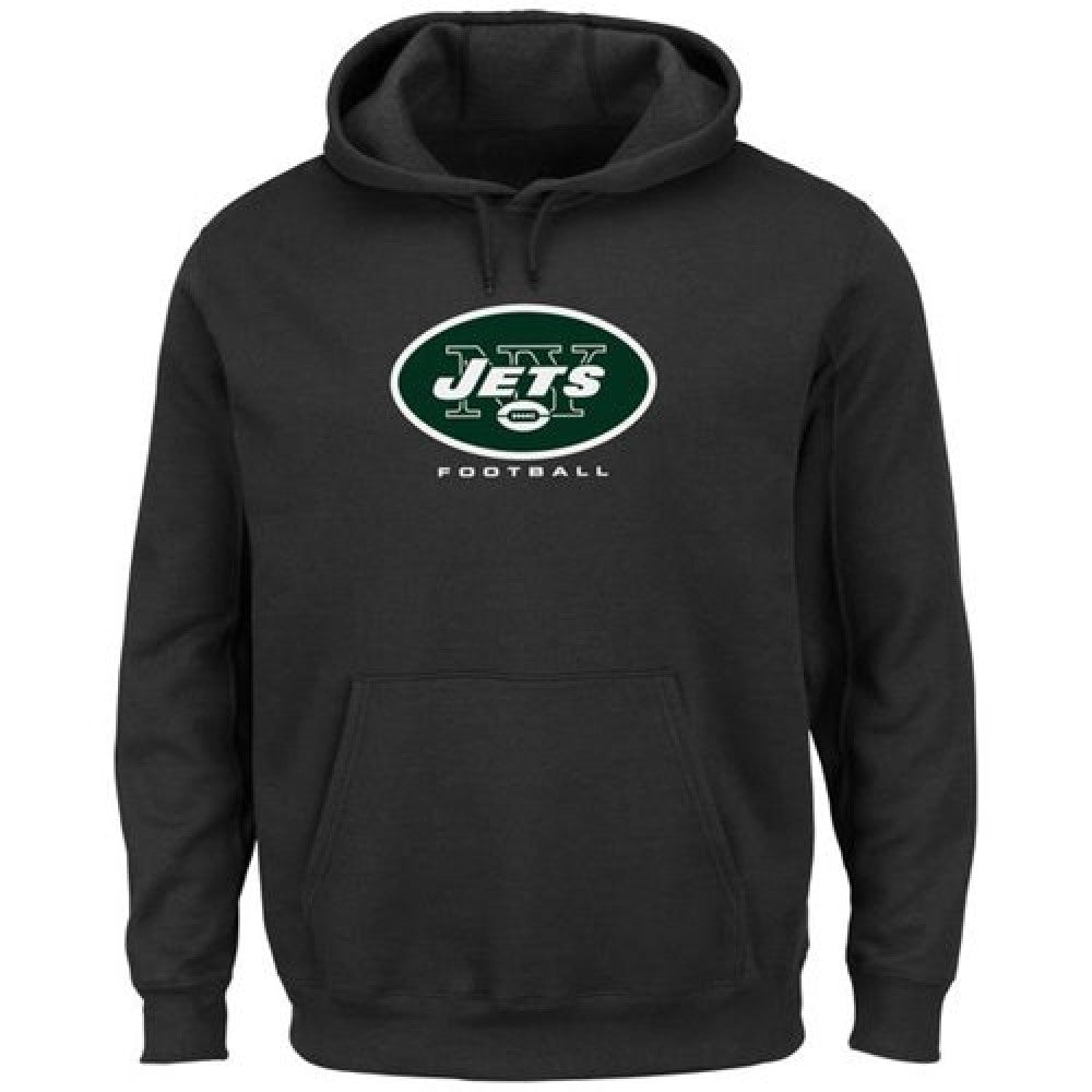 New York Jets Critical Victory Pullover Hoodie Black 