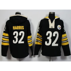 Pittsburgh Steelers #32 Franco Harris Black Player Winning Method Pullover NFL Hoodie 