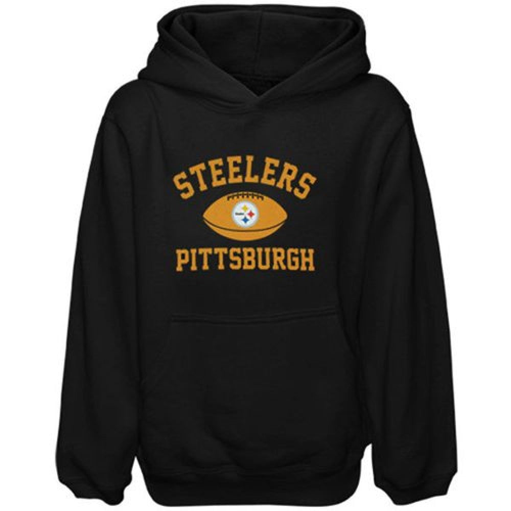 Pittsburgh Steelers Preschool Standard Issue Pullover Hoodie Black 
