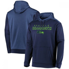 Men's Seattle Seahawks College Navy Indisputable Favorite Pullover Hoodie 