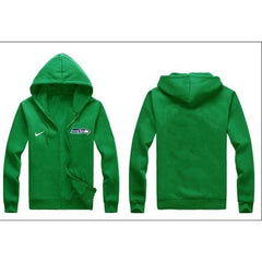 Seattle Seahawks Authentic Logo Hoodie Green 