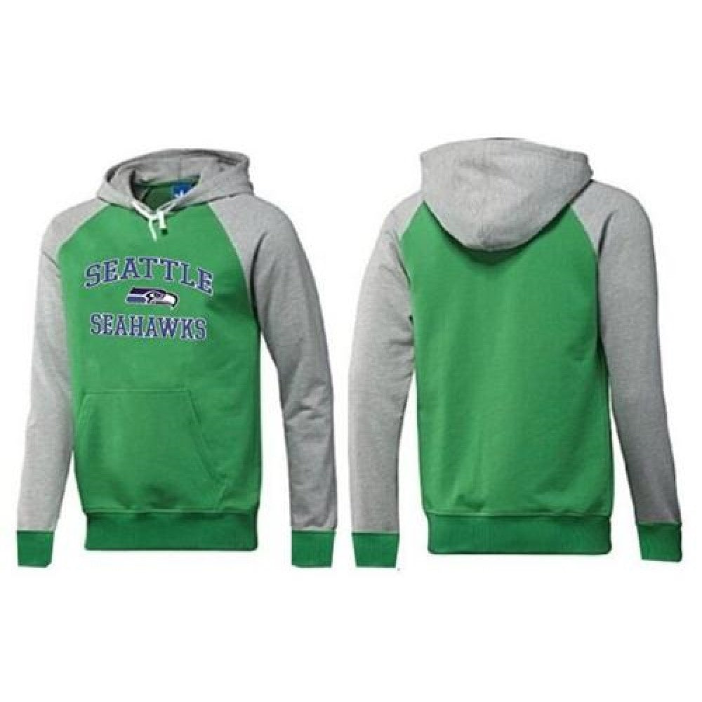 Seattle Seahawks Heart & Soul Pullover Hoodie Green & Grey 