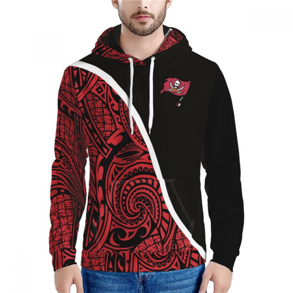Men's Tampa Bay Buccaneers Black/Red Hoodie 