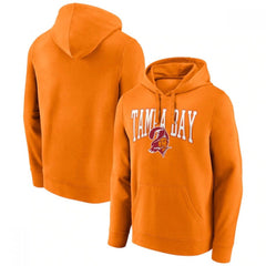 Men's Tampa Bay Buccaneers Orange Gridiron Classics Campus Standard Pullover Hoodie 