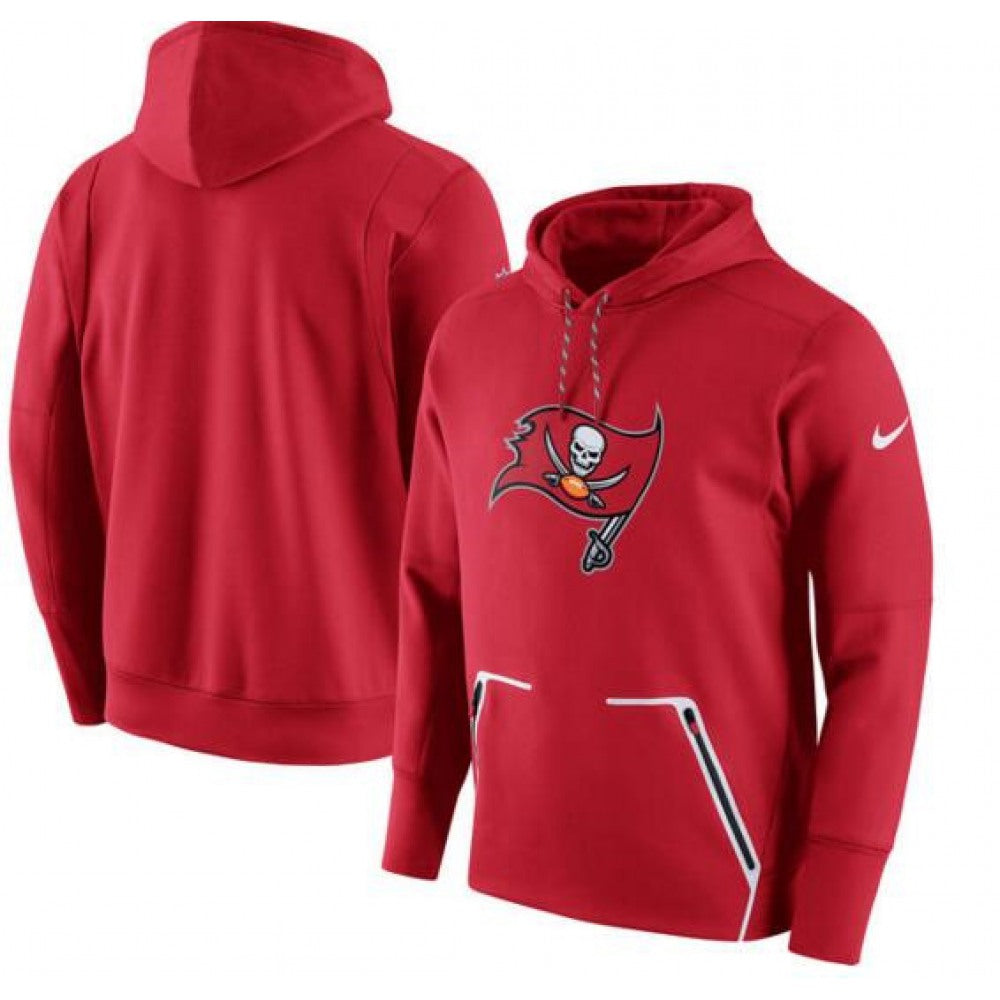 Men's Tampa Bay Buccaneers Red Champ Drive Vapor Speed Pullover Hoodie 