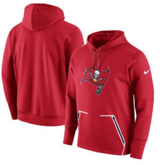 Men's Tampa Bay Buccaneers Red Champ Drive Vapor Speed Pullover Hoodie 