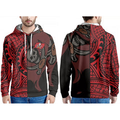 Men's Tampa Bay Buccaneers Red/Black Pullover Hoodie 