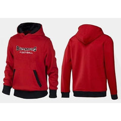 Tampa Bay Buccaneers English Version Pullover Hoodie Red & Black 
