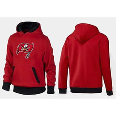 Tampa Bay Buccaneers Logo Pullover Hoodie Red & Black 