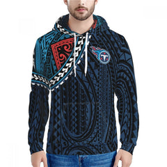 Men's Tennessee Titans Black/Blue Hoodie 