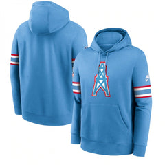Men's Tennessee Titans Light Blue Pullover Hoodie 