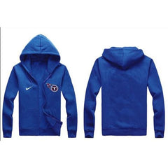 Tennessee Titans Authentic Logo Hoodie Blue 