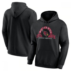 Men's Arizona Cardinals Black Pullover Hoodie 