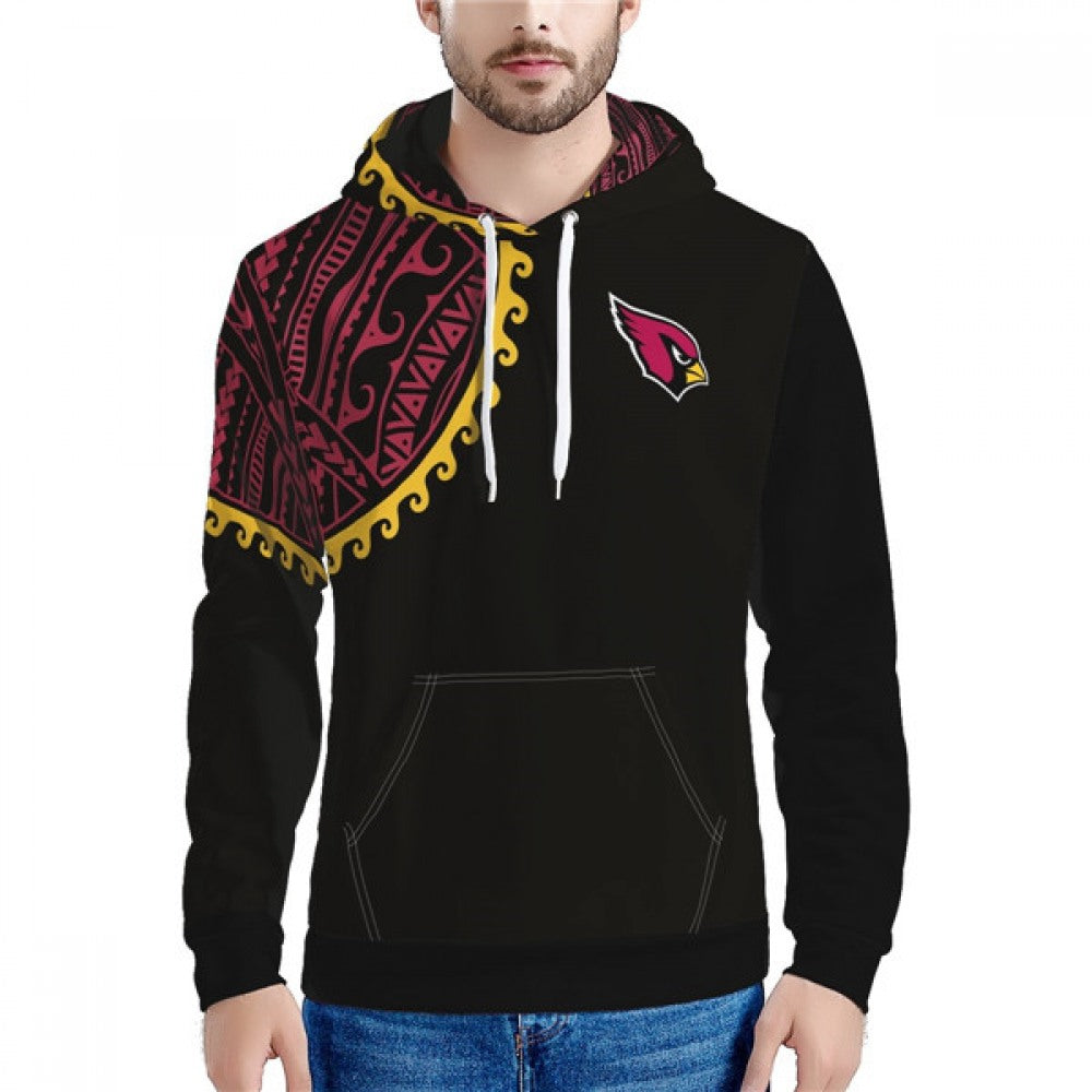 Men's Arizona Cardinals Black/Red Hoodie 