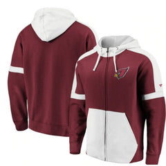 Men's Arizona Cardinals Big & Tall Iconic Full-Zip Hoodie 