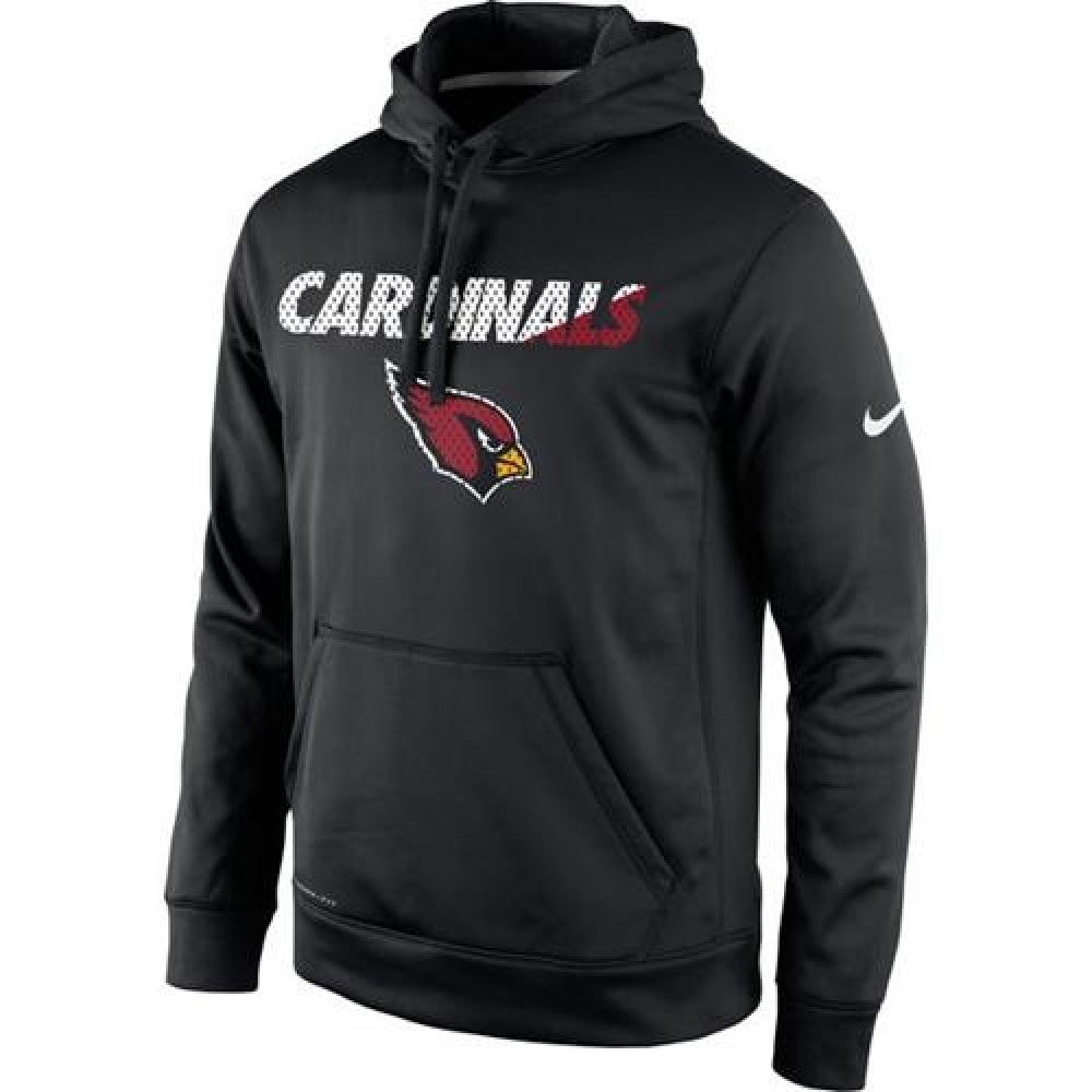 Arizona Cardinals Kick Off Staff Performance Pullover Hoodie Black 