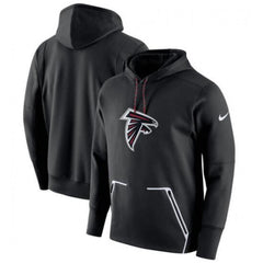 Men's Atlanta Falcons Black Champ Drive Vapor Speed Pullover Hoodie 