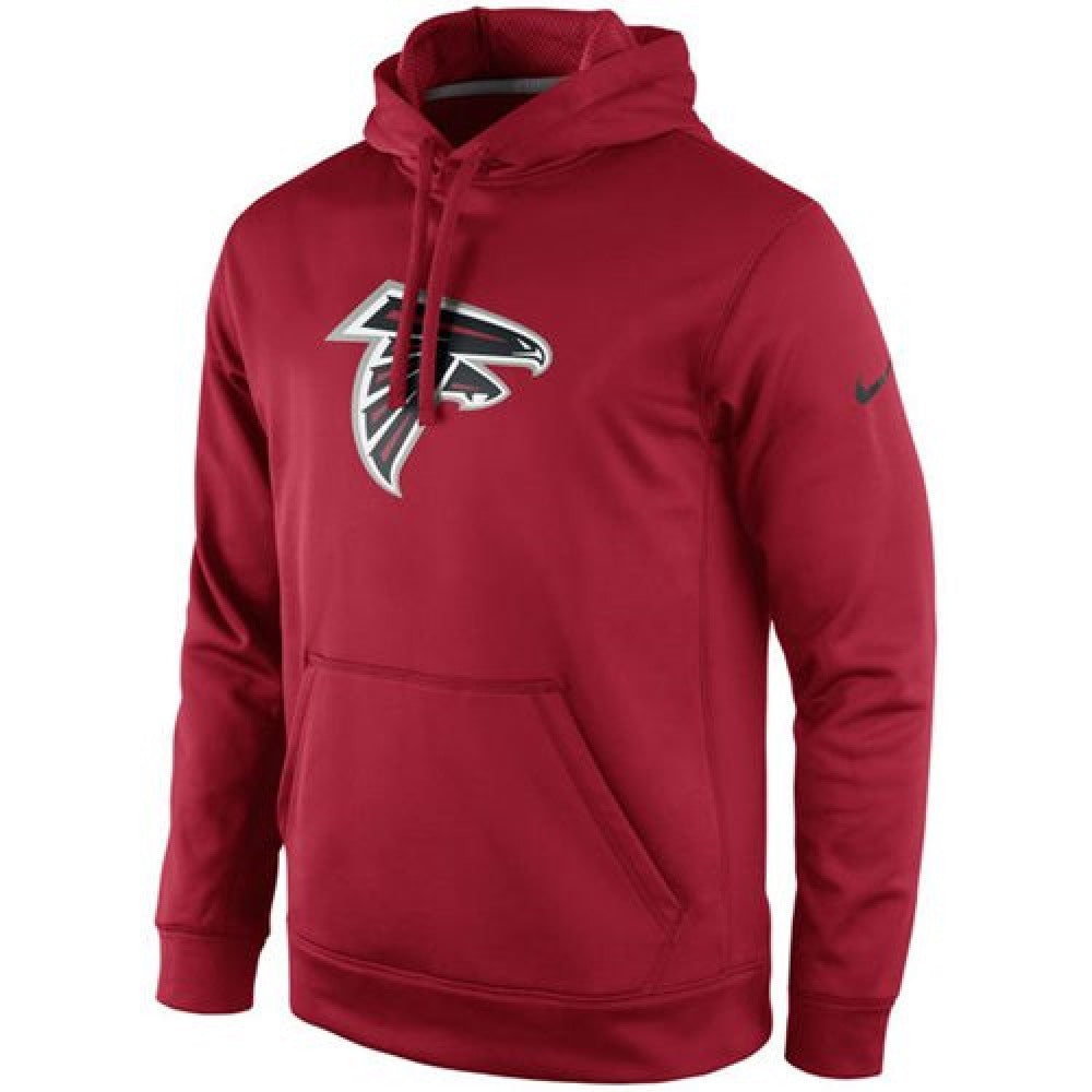 Atlanta Falcons KO Logo Essential Hoodie Red 
