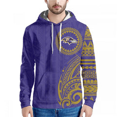 Men's Baltimore Ravens Purple Hoodie 