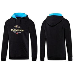 Baltimore Ravens Critical Victory Pullover Hoodie Black & Blue 