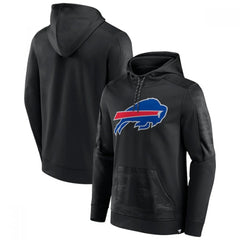 Men's Buffalo Bills Black On The Ball Pullover Hoodie 