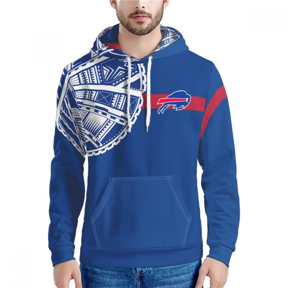 Men's Buffalo Bills Blue Hoodie 