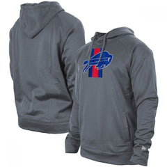 Men's Buffalo Bills New Era Training Camp Raglan Pullover Hoodie 