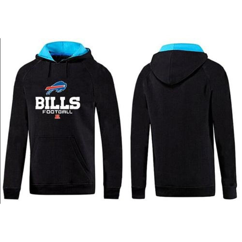 Buffalo Bills Critical Victory Pullover Hoodie Black & Blue 