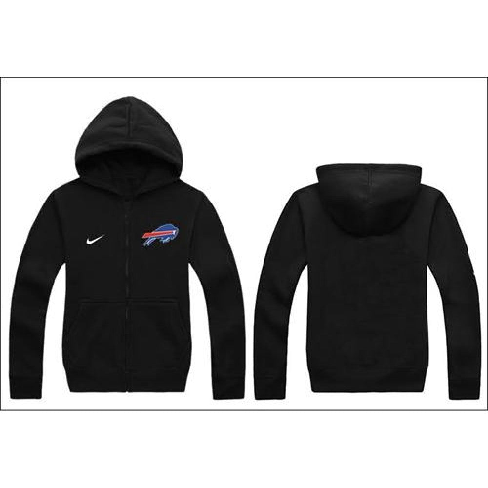 Buffalo Bills Authentic Logo Hoodie Black 