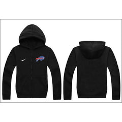 Buffalo Bills Authentic Logo Hoodie Black 
